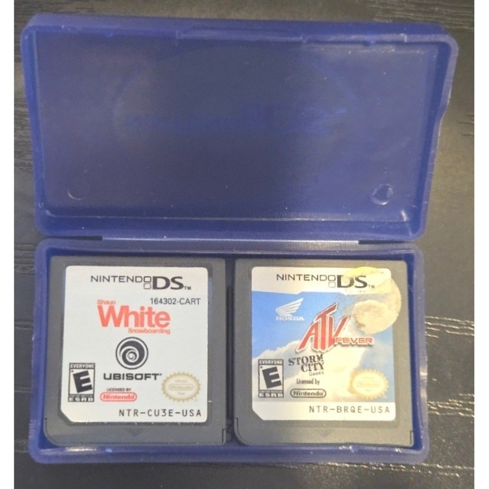 Nintendo DS Games: Shaun White Snowboarding & Honda ATV Fever (Loose)